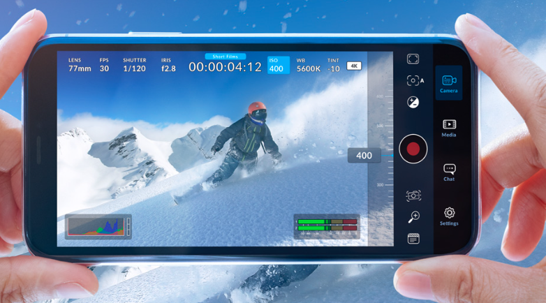 اپلیکیشن Blackmagic Camera