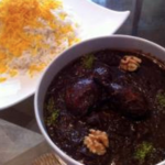 آموزش پخت خورش فسنجان با قارچ