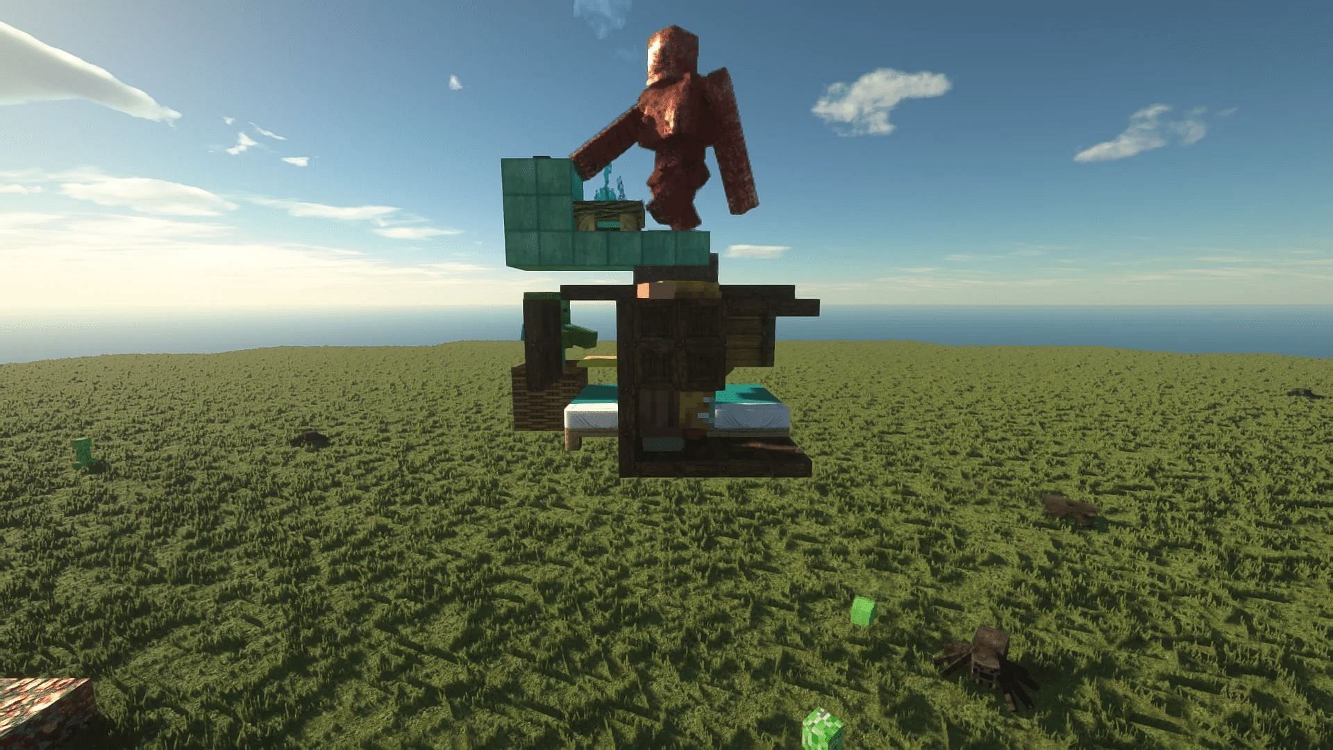 مزرعه کوچک برتر در Minecraft