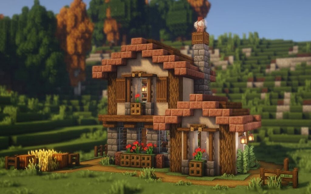 ساختمان دنج Minecraft