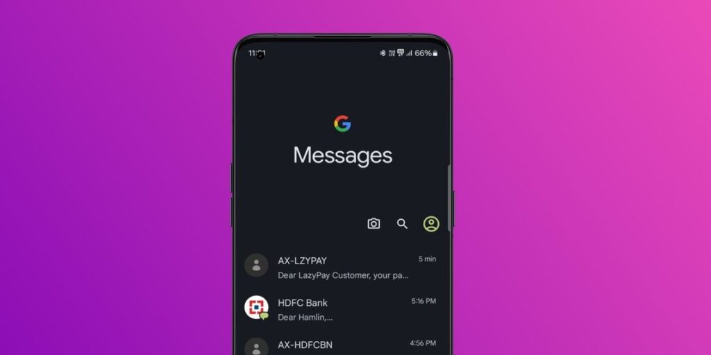 RCS Messaging در اندروید