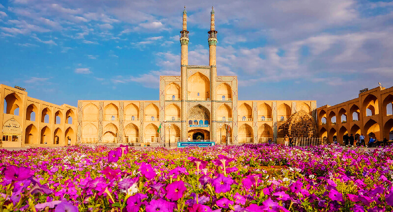 جاهای دیدنی یزد در زمستان