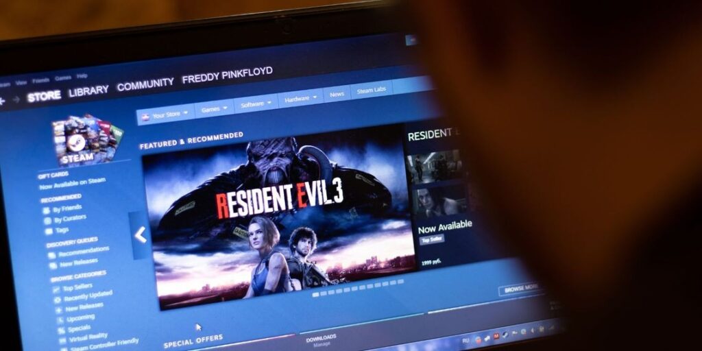 آمار Steam