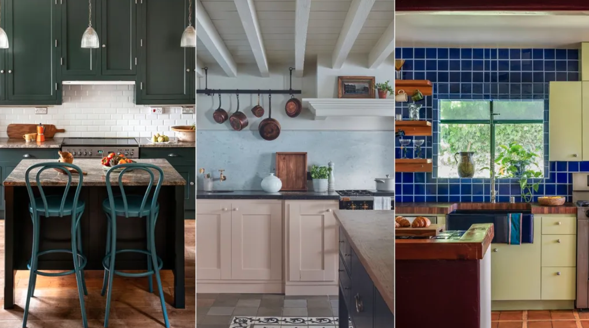 بهترین رنگ های طراحی آشپزخانه ۲۰۲۴