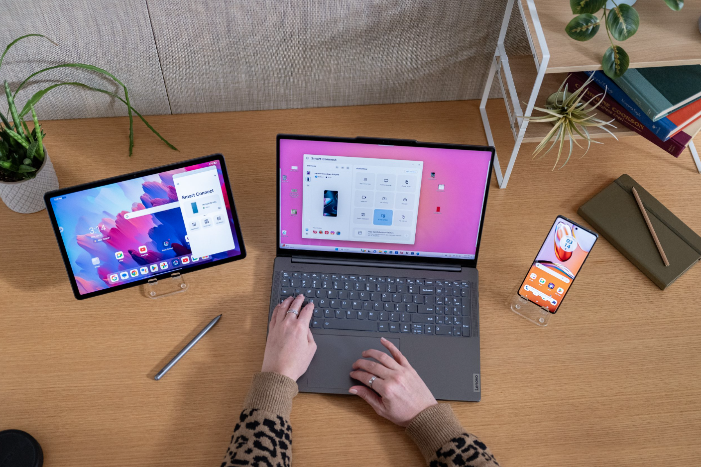 قابلیت Smart Connect لنوو