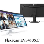 مانتیور منحنی FlexScan EV3450XC