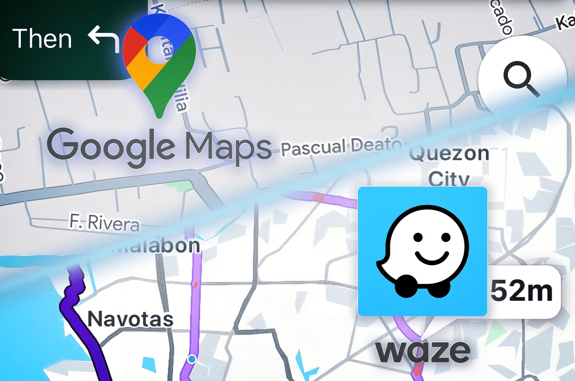 مقایسه Waze و Google Maps