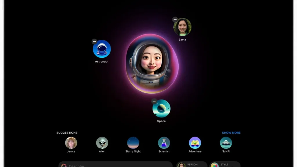 قابلیت Image Playground اپل