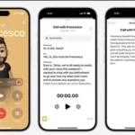ضبط مکالمه در IOS 18