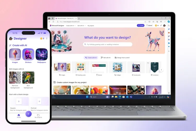 اپلیکیشن Designer مایکروسافت