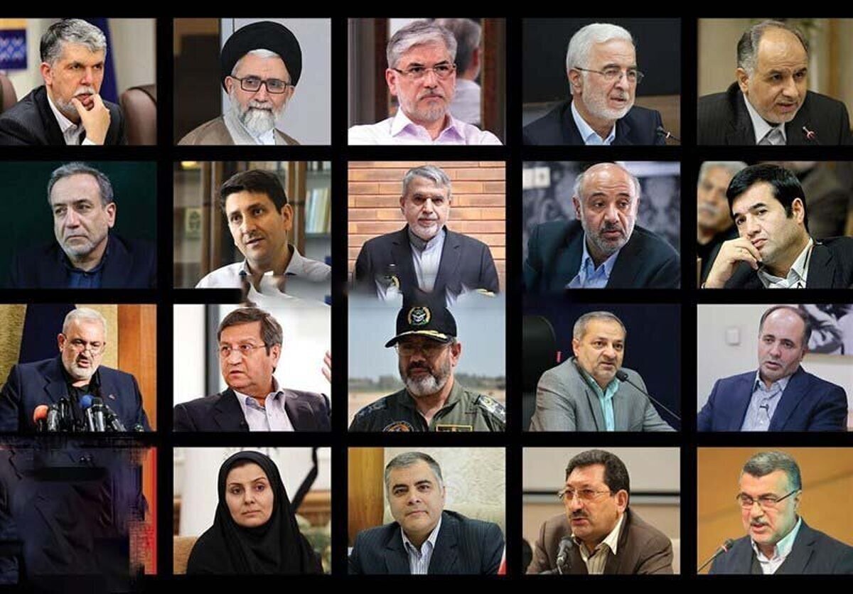 وزرای پیشنهادی پزشکیان