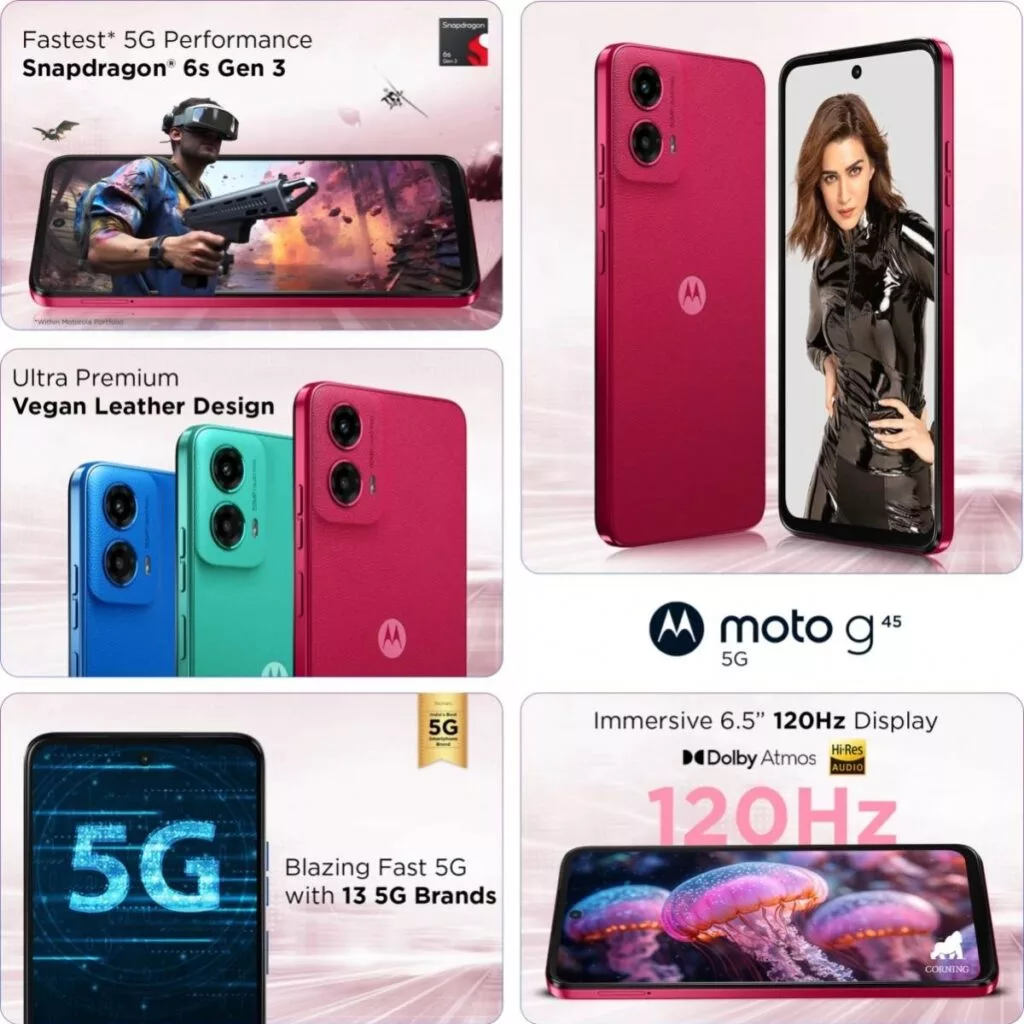 گوشی موتورولا موتو G45 5G