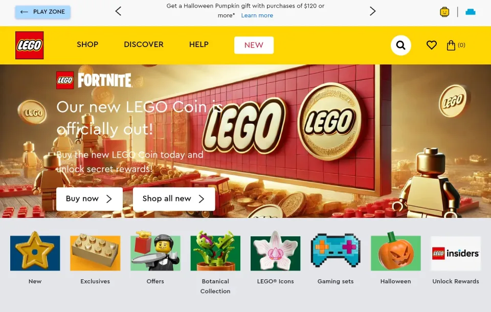 هک شدن سایت لگو (Lego)