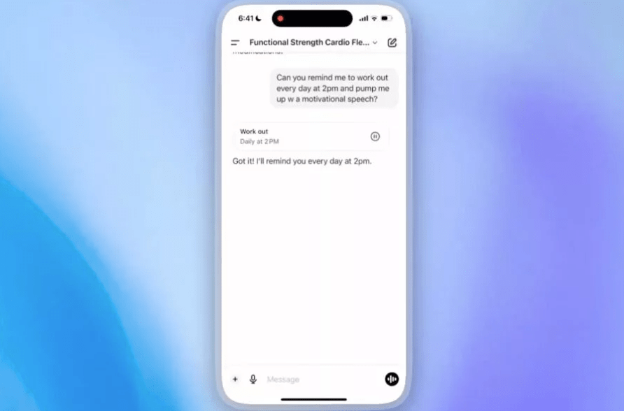قابلیت Tasks به ChatGPT
