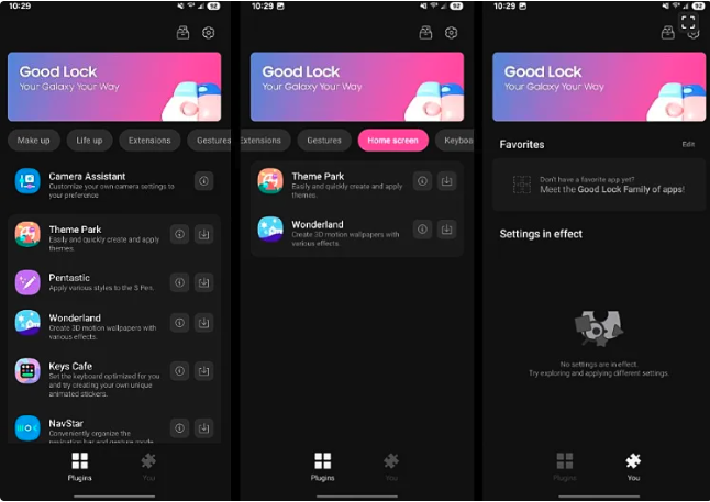 آپدیت برنامه Good Lock سامسونگ