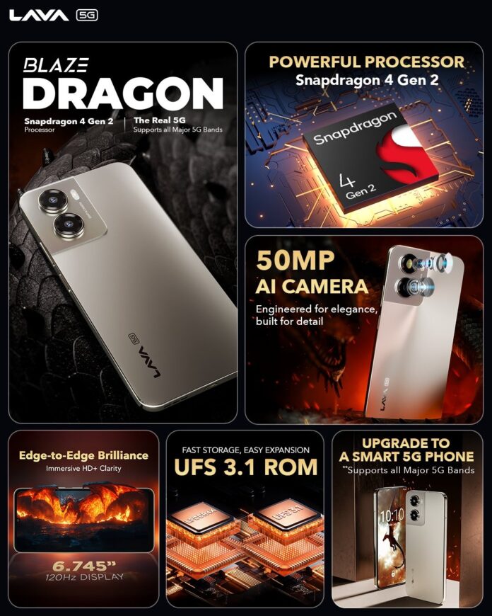 گوشی Lava Blaze Dragon 5G