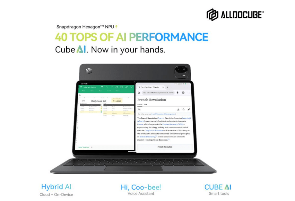 تبلت پرچمدار ALLDOCUBE Ultra Pad
