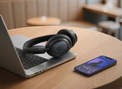هدفون بی‌سیم Baseus MH1