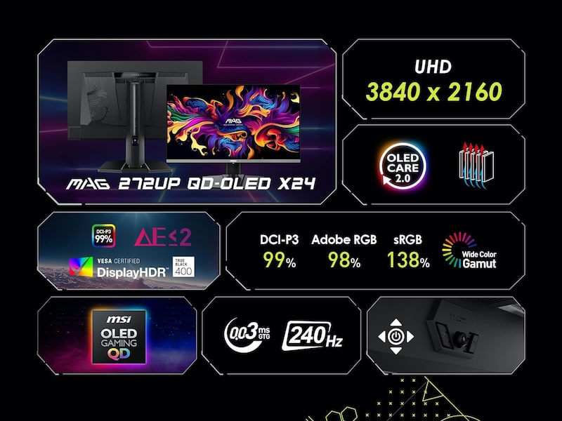 مانیتور MSI MAG 272UP X24