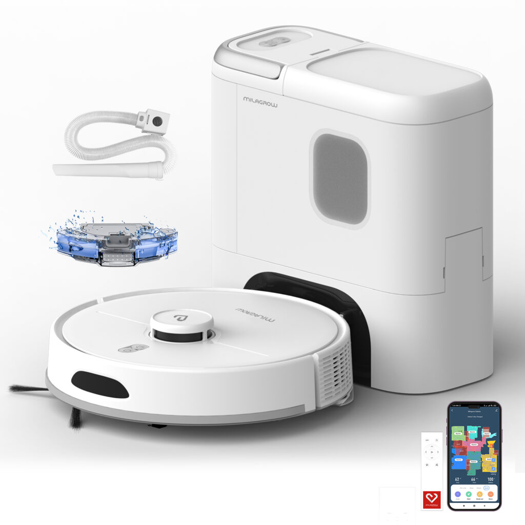 جاروبرقی رباتیک Milagrow iMap 15 AI Plus