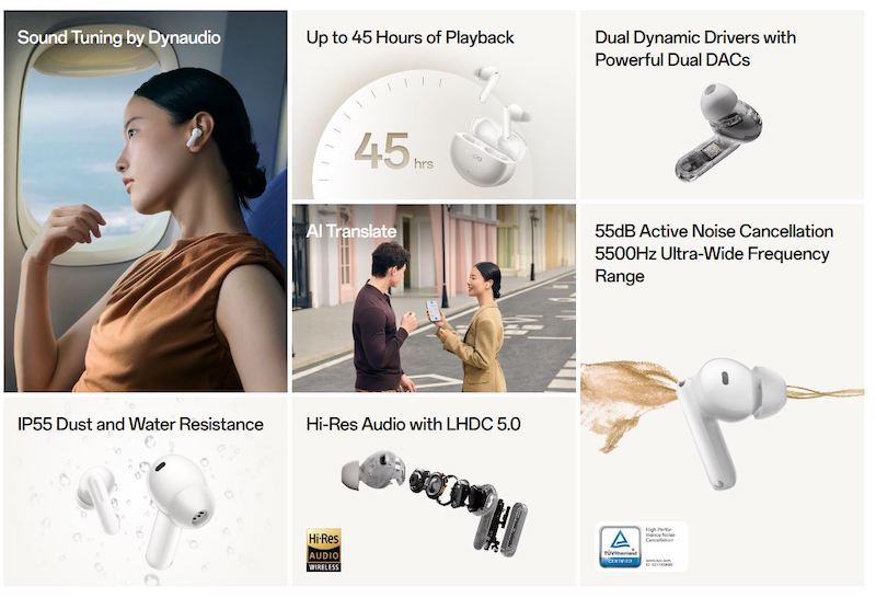 هدفون بیسیم Oppo Enco X3s