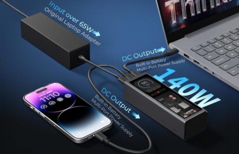 پاوربانک ۱۴۰ واتی لنوو