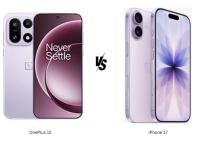 مقایسه OnePlus 15 و iPhone 17
