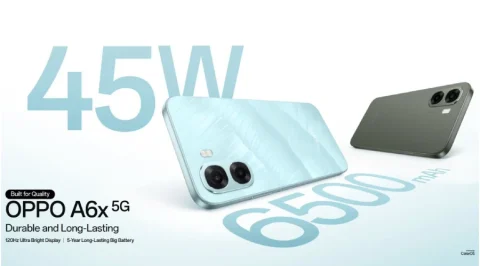 گوشی اوپو A6x 5G