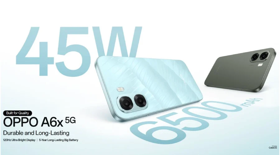 گوشی اوپو A6x 5G