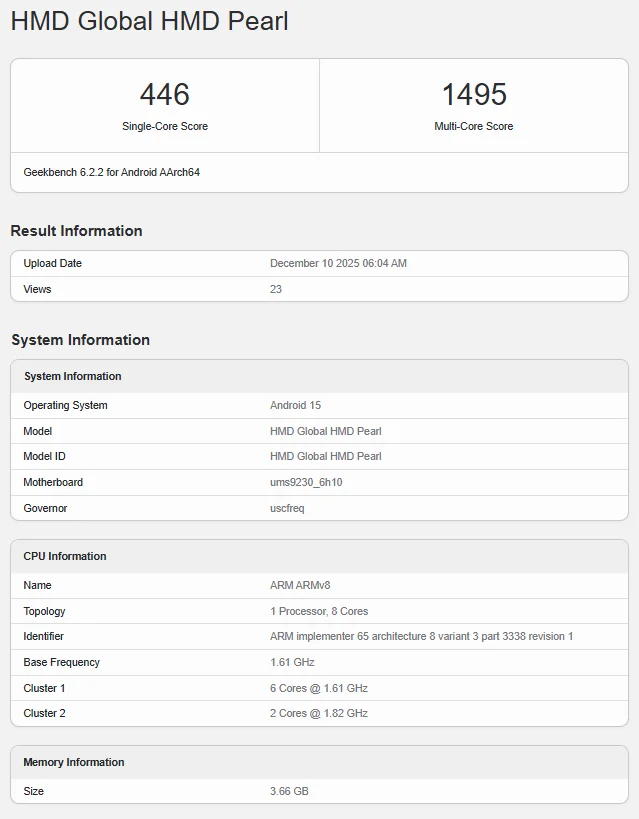 گوشی HMD Pulse 2 Pro