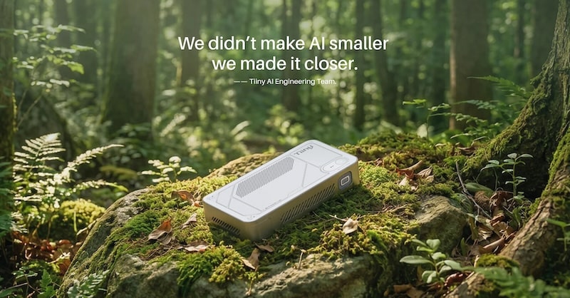 مینی پی سی جیبی Tiiny AI