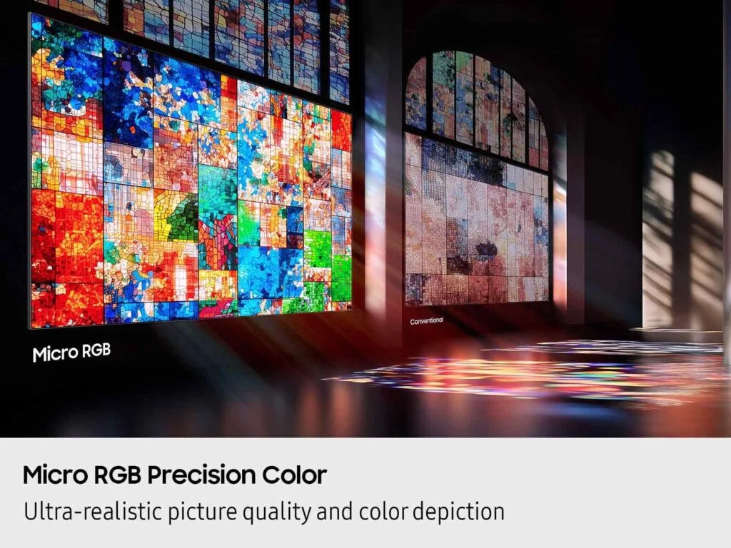 تلویزیونهای Micro RGB سامسونگ