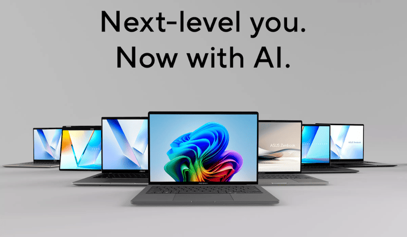 لپ‌تاپ‌های جدید ASUS با پردازنده‌های Ryzen AI 400 Series