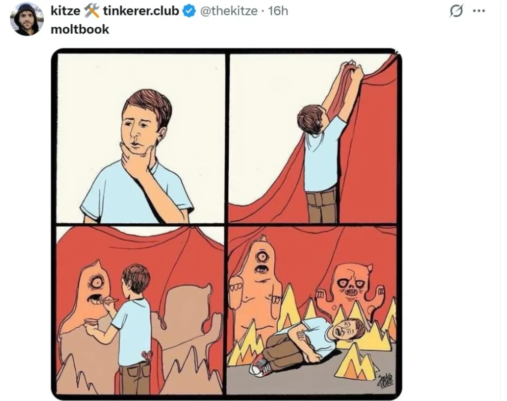 شبکه اجتماعی Moltbook