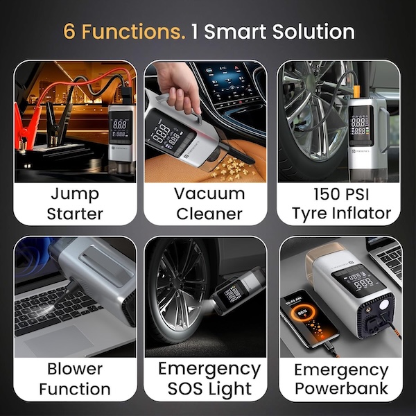 دستگاه چندکاره پورترونیکس Vayu Cop