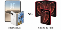 آیفون Duo و شیائومی 18 Fold