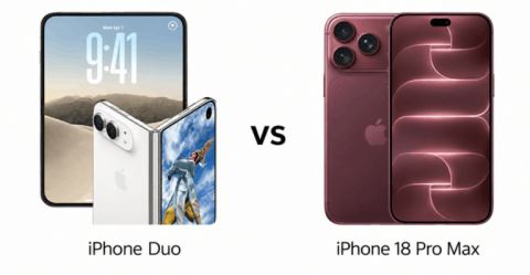 مقایسه آیفون Duo و آیفون ۱۸ پرو مکس
