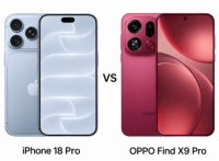 آیفون 18 پرو در برابر OPPO Find X9 Pro